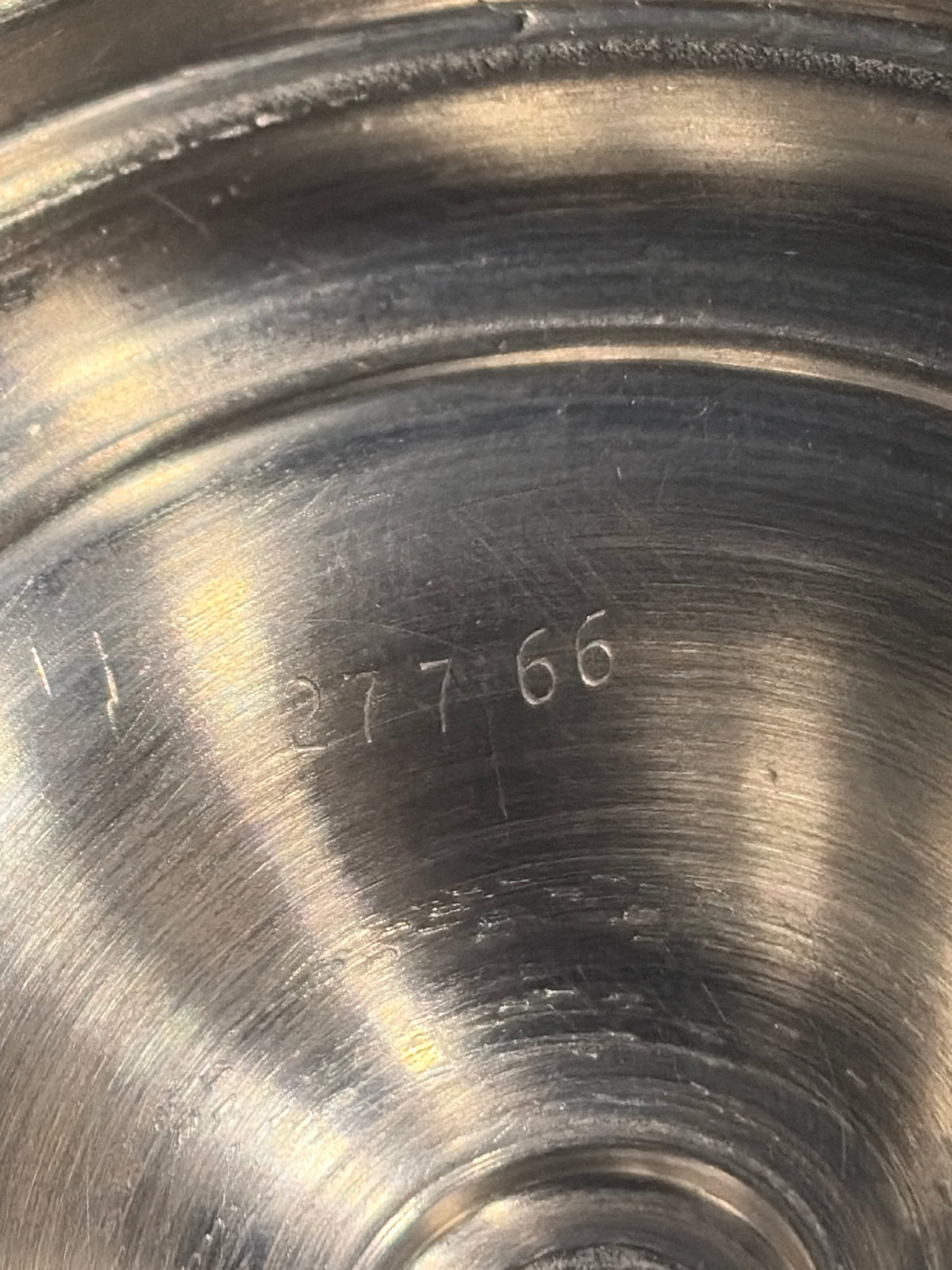 Vintage Pewter Bud Vase