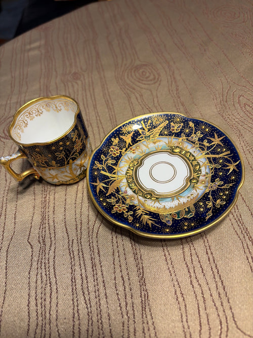 Haviland Limoges porcelain tea cup and saucer set