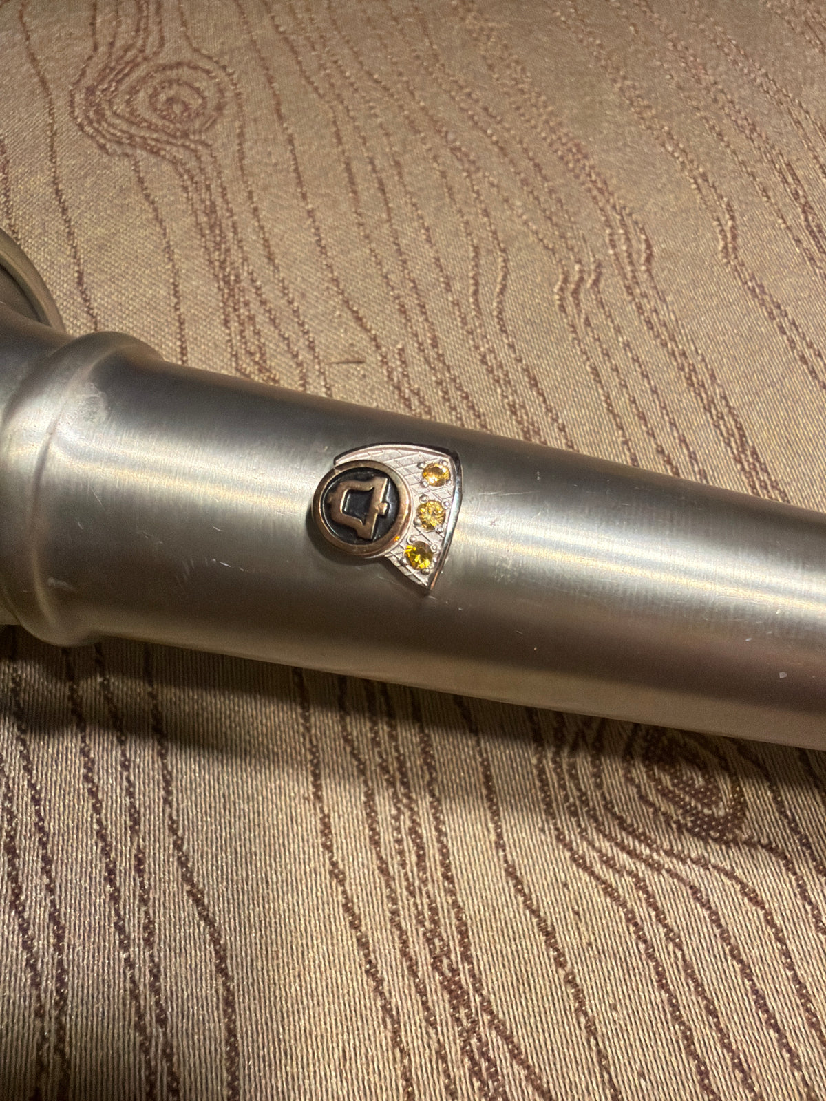 Vintage Pewter Bud Vase